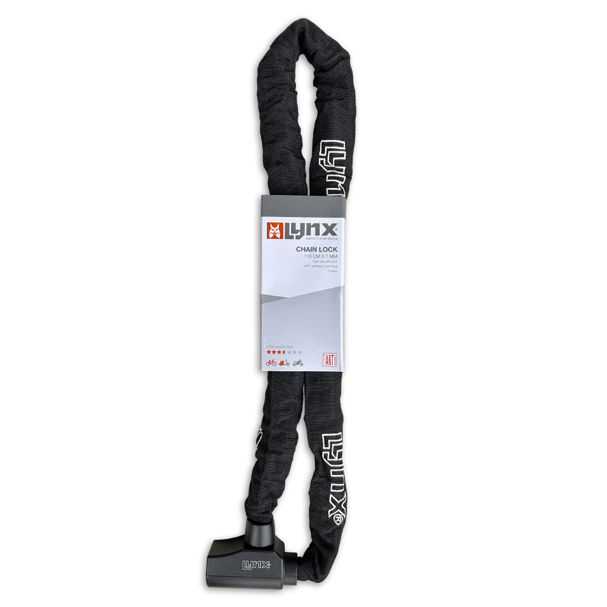 410332 LYNX Chain lock Terrix  ART 1 110 cm x 7 mm
