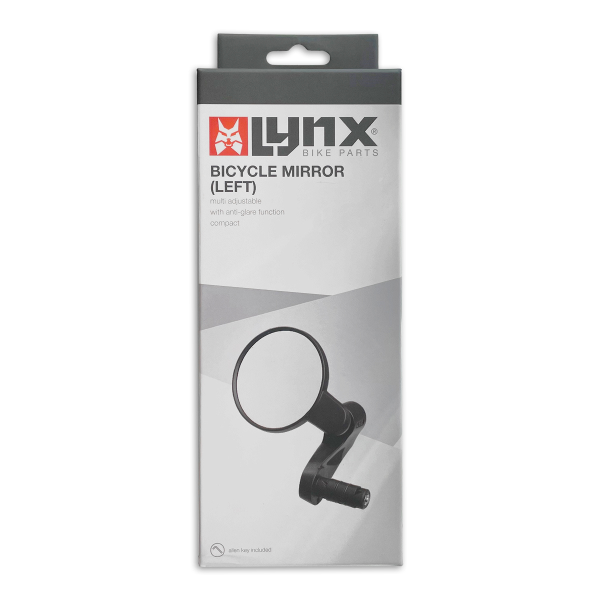 421152 LYNX Bicycle mirror (left) <-> 80 mm
