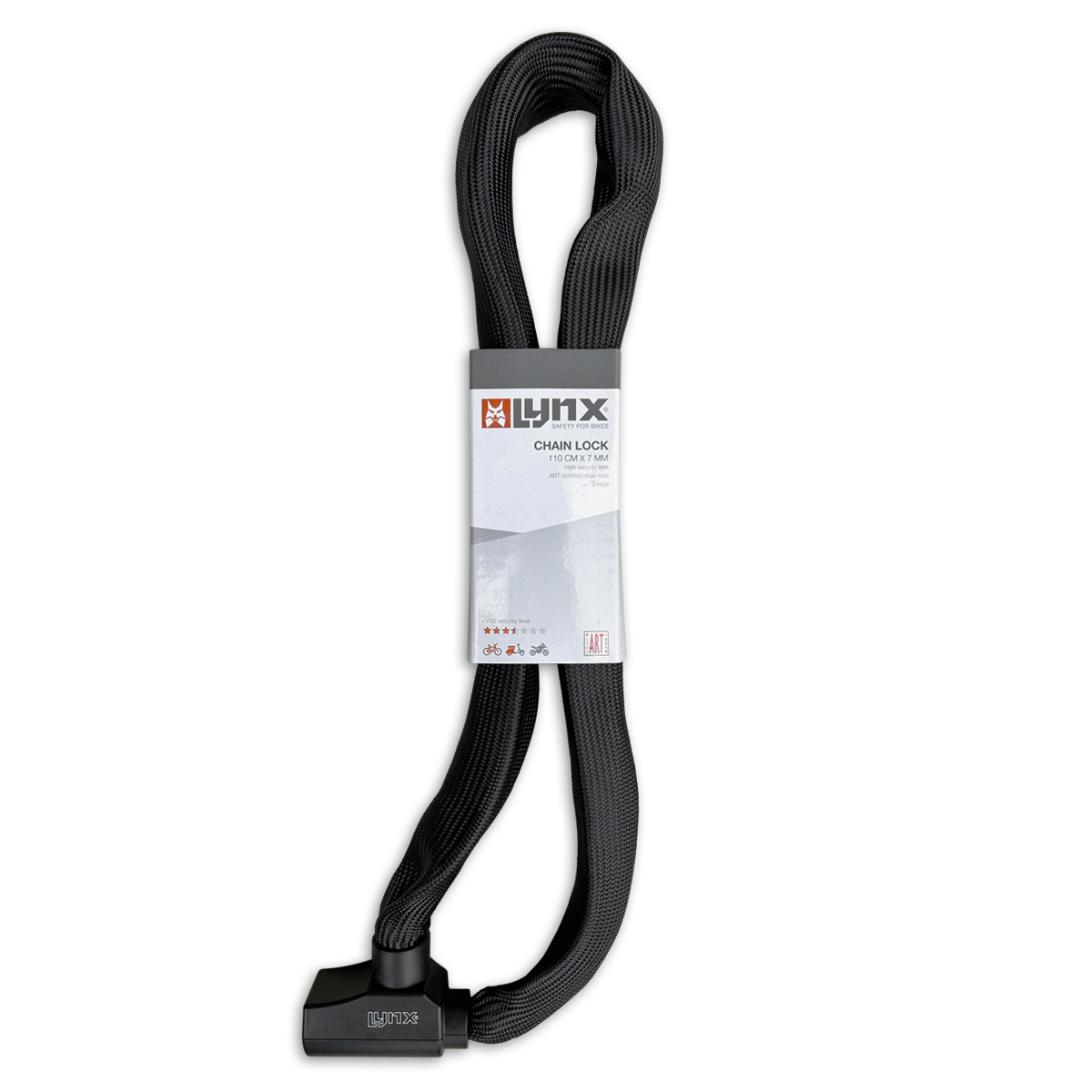 410332.S LYNX Chain lock Terrix+ ART 1 110 cm x 7 mm