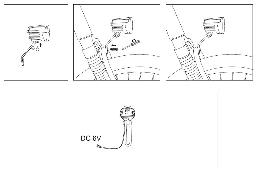 429391.E LYNX Phare avant E-Bike 30 Lux