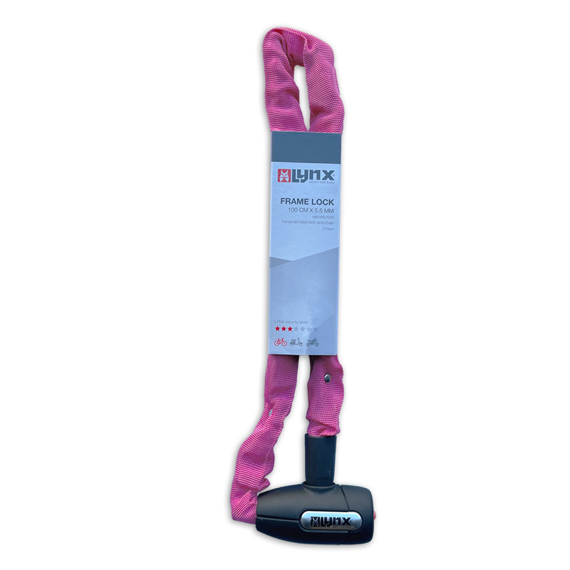 410122.PIN LYNX Chain lock Cityline M 85 85 cm x 5.5 mm