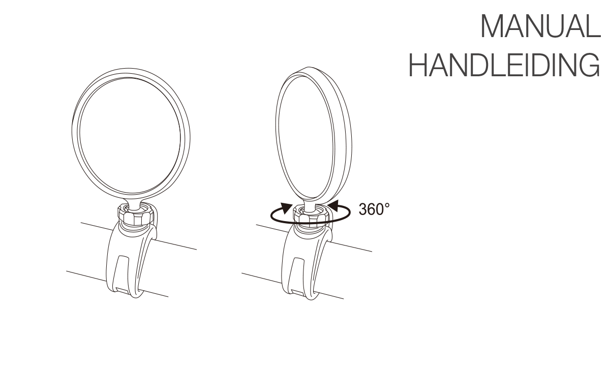 421115 LYNX Bicycle mirror <-> 57 mm