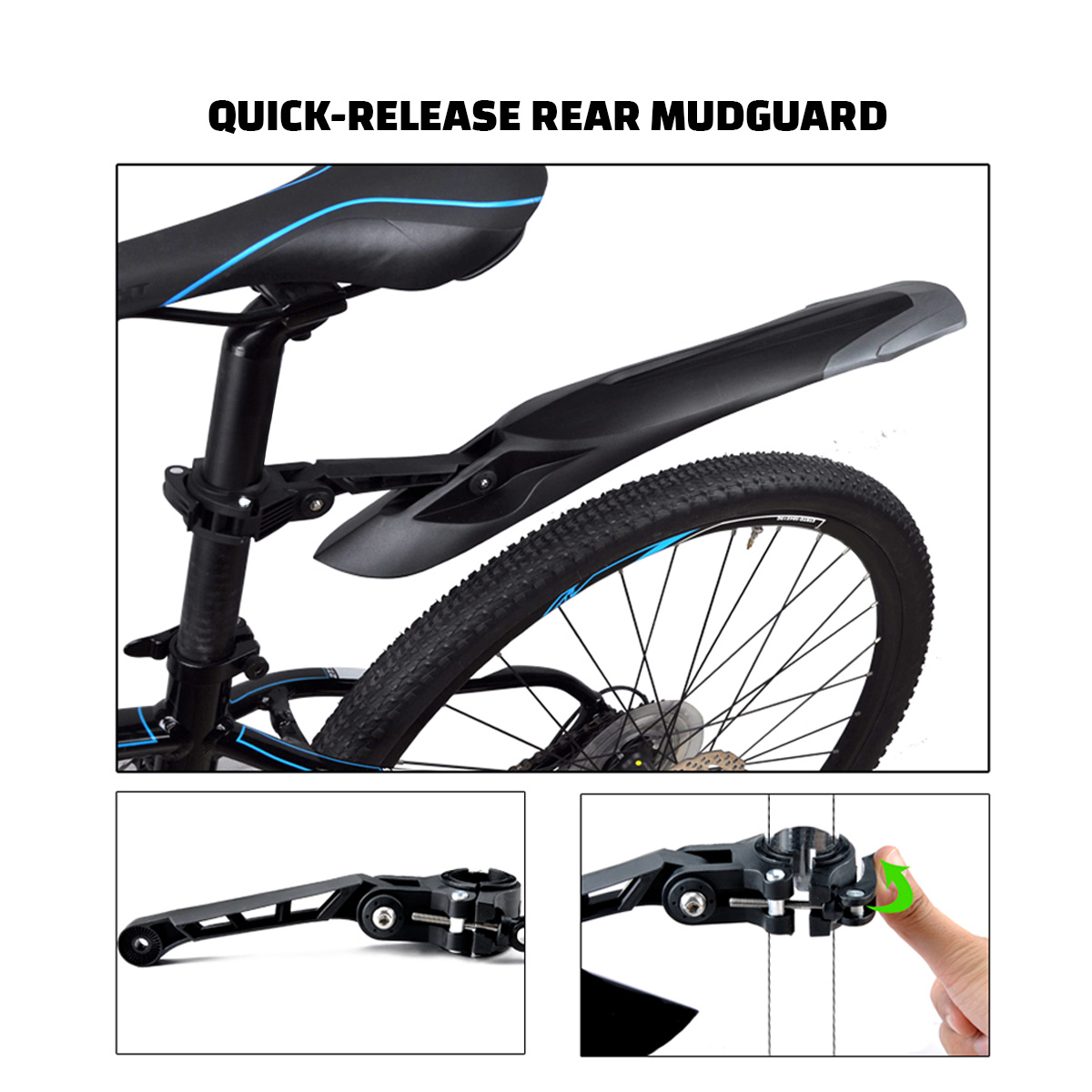 440011 LYNX Mudguard rear MTB 24 - 29 Inch