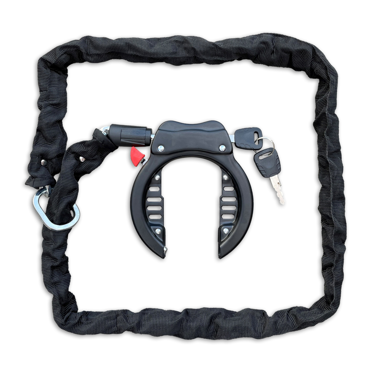 410730.CH100 LYNX Antivol de cadre avec chaîne 100 cm x 5.3 mm