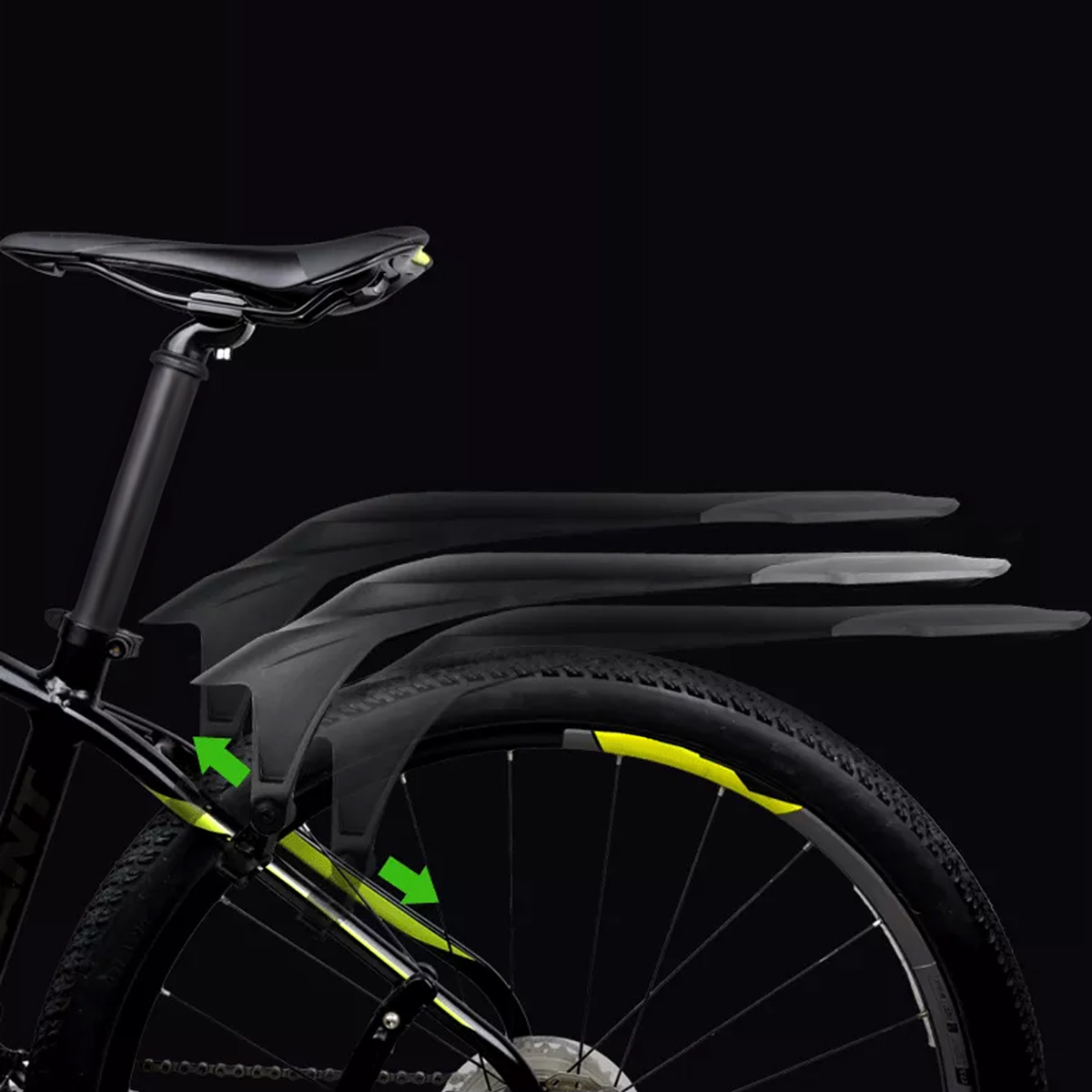 440016 LYNX Mudguard rear MTB 24 - 29 Inch