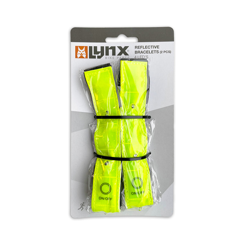 429028.2 LYNX Bracelet de réflexion 4-LED 2 pcs.