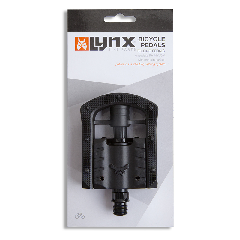 613190 LYNX Folding pedals 101.5 x 73.5 mm