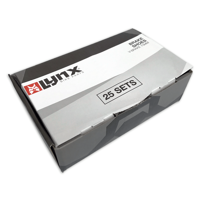 440815.BOX LYNX Patins de frein V-Brake 72 mm 25 jeux 72 mm